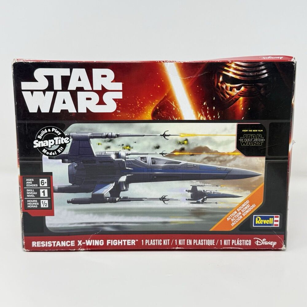 Revell Disney Star Wars Resistance X-Wing Fighter Snap Model Kit 85-1632